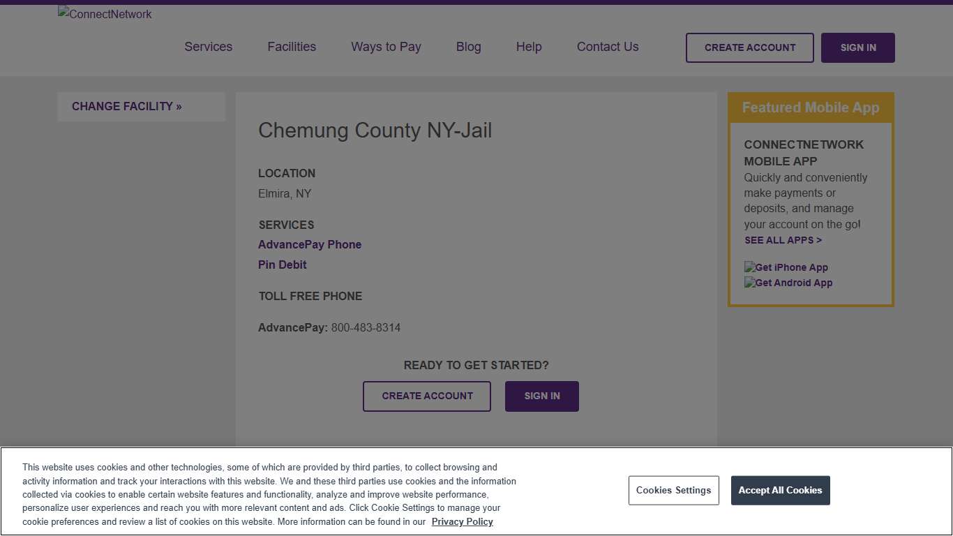 Chemung County NY-Jail | ConnectNetwork