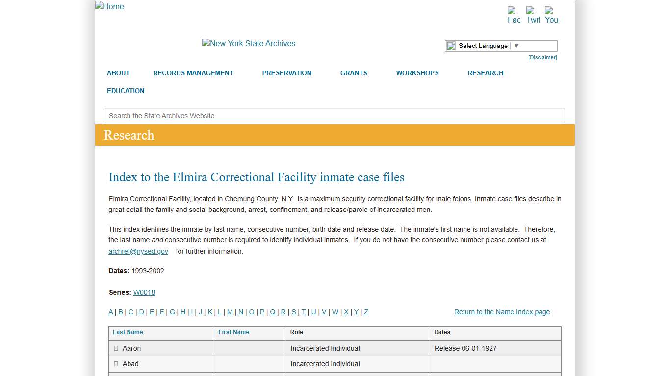 | New York State Archives